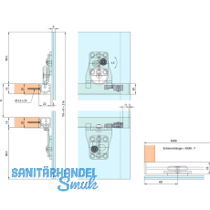 EKU REGAL - B H(SP) FS - Beschlgegrt. 1200x2000