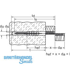 FISCHER S10 J75 S Justierdbel Nylon grau