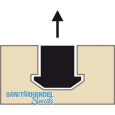LAMELLO Clamex P Medius 14/10 Mittelwand-Verbinder, Inhalt 80 Paar