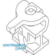 HAWA Multifold 30/W Haltepuffer oben