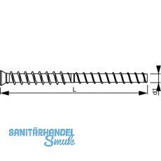 HECO-MMS-TC 7,5x100 TX30 TimberConnect
