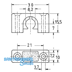 JuNie Stangenfhrung  8 mm