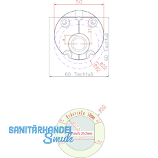 KSV Universalverbinder Halter GR.2; 50x26mm; Aluminium