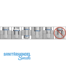 NORD-LOCK NLsp 5-F zinklamellenb. Keilsicherungsscheibenpaar n. DIN25201