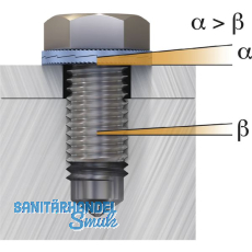NORD-LOCK NLsp 5-F zinklamellenb. Keilsicherungsscheibenpaar n. DIN25201