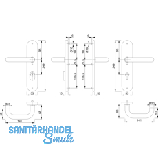 HOPPE SH-Drckergt. PARIS - auf LS PZ72, TS42-47, mK., VK8, Ed.