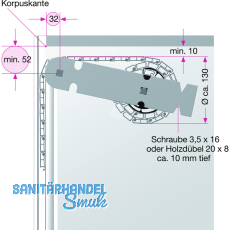 REHAU RAUVOLET mettalic line Rollladenset, KB 900mm, Kunststoff/Alu eloxiert