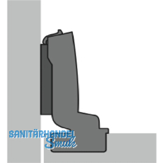 HETTICH SENSYS 8645i T 52 Topfscharnier einliegend - W 110