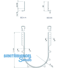 syphon flex - flexibles KSprofil zu Splenlade, wei, Bodenstrke 19mm