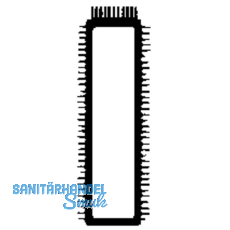 BLU-DAN Frserfeile flach 250 mm Standard