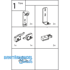 EKU REGAL - A 25 H FS - Beschlgegrt. 1200 x 2400,1 trig