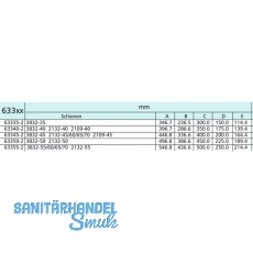 ACCURIDE 633XX Aufsteckwinkel, Lnge 446, 8 mm