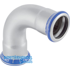 GE Mapress Edelstahl Bogen 90 Grad