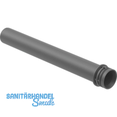 GE Abgangsrohr d32 zu WT-Siphon, schwarz