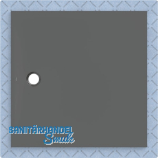 DUF CF30 integr. 120x120cm graphit