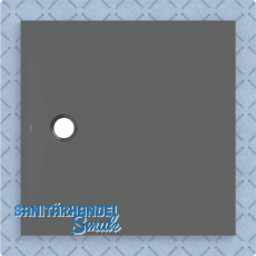 DUF CF30 integr. 100x100cm graphit