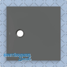 DUF CF30 integr. 80x80cm graphit