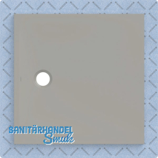 DUF CF30 integr. 90x90cm grau