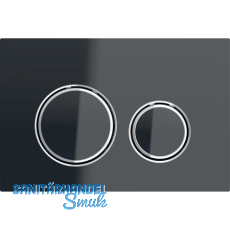 Bettigungspl.Sigma21 Glas schwarz