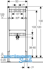 Geberit Duofix Montageelement fr
