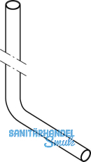 Geberit Splbogen 90 Grad, bahamabeige