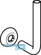 Geberit Splrohr-Ablaufbogen 90 Grad