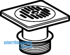 Geberit PE Ablaufgarnitur senkrecht