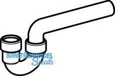 Geberit Siphon in PP weiss
