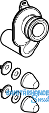 Geberit Urinal-Absaugsiphon mit