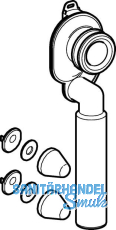 Geberit Urinal-Absaugsiphon mit
