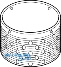 Geberit PE Schachtrohr zu begehbaren