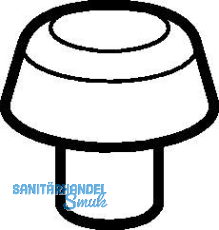 Geberit Verschlussrosette in PP