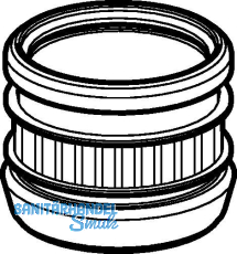 Geberit Silent-db20 Doppelsteck-Fixmuffe