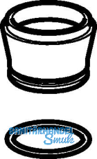 Geberit PE Standrohkonus m O-Ring f das