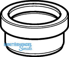 Geberit PE Steckmuffe d56/45 kurze Ausf.