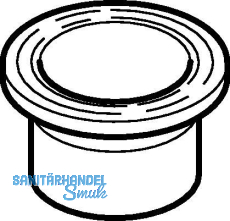 Geberit PE Vorschweibund d 63mm 364744