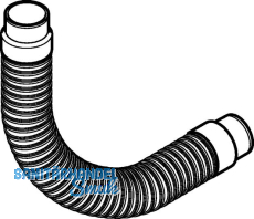 Geberit Pluvia Anschlussrohr flexibel