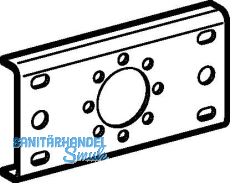 Geberit Mepla Montageplatte fr
