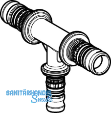 Geberit Mepla T-Stck reduziert