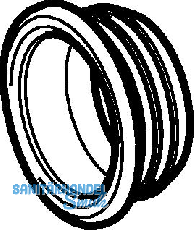 Geberit PE Steckdichtung d 58/50 mm zu