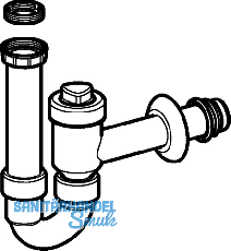 Geberit Rhrensiphon in PP weiss