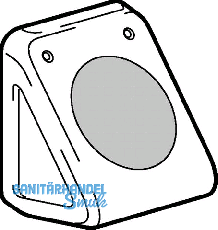 Geberit HyTouch Wand-Fudrcker