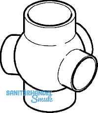 Geberit PE Abzweiger 3teilig