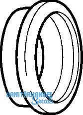 Geberit PE Steckmuffe fr Klosett