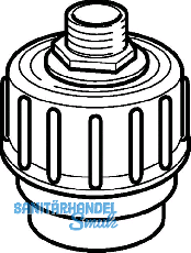 Geberit PE Verschraubung komplett