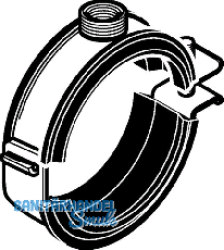 Geberit Silent-db20 Rohrschelle