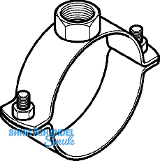 Geberit PE Rohrschelle d 315mm