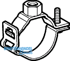 Geberit PE Rohrschelle d 40mm