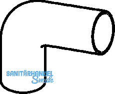 Geberit PE Siphonanschlussbogen