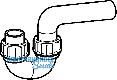 Geberit PE Siphon mit